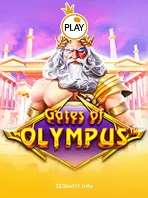 Imagem do jogo Gates of Olympus no 393bet